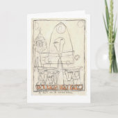 Ein Besuch einer Kathedrale Karte (Vorderseite)