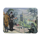 Ein Besuch im Haus von Cezanne Magnet (Horizontal)