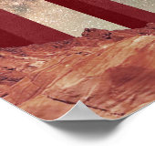 Ein Besuch in den Mars Poster (Ecke)