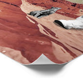 Ein Besuch in den Mars Poster (Ecke)