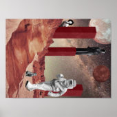 Ein Besuch in den Mars Poster (Vorne)