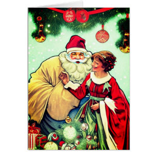 Ein Besuch mit dem Santa