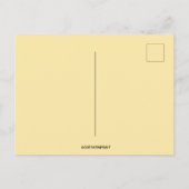 Ein Besuch von der Weihnachtskarte der drei Weisen Postkarte (Rückseite)