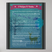 Ein Besuch von St. Nicholas - Holiday Poster (Vorne)