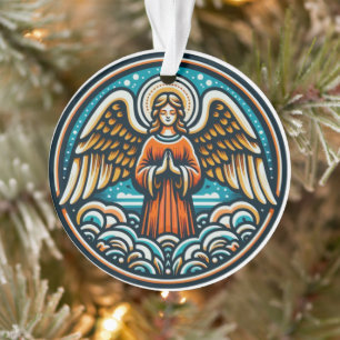 Ein betender Schutzengel Ornament