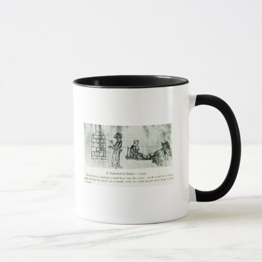 Ein betrügerischer Bäcker, 1293 Tasse (Rechts)