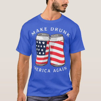 Ein Betrunkenes Amerika T-Shirt