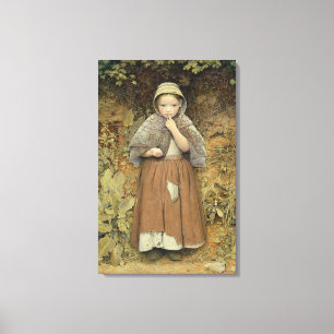 Ein Bettler auf dem Weg, 1856 Leinwanddruck