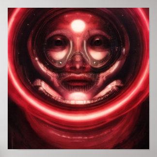 Ein beunruhigendes Lächeln 4b - A.I. Poster