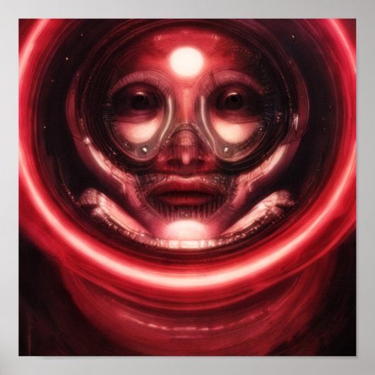 Ein beunruhigendes Lächeln 4b - A.I. Poster (Vorne)