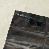 ein bewaldetes Aussterben Strandtuch (Beispiel)