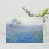 Ein bewölkter Tag, Bluebonnets | Julian Onderdonk (Stehend Vorderseite)