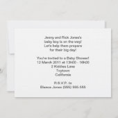 Ein bezaubernder Adleruntergang Einladung (Rückseite)