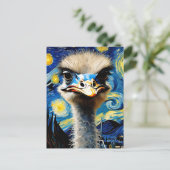 ein bezaubernder Strauß in einer sternförmigen Nac Postkarte (Stehend Vorderseite)