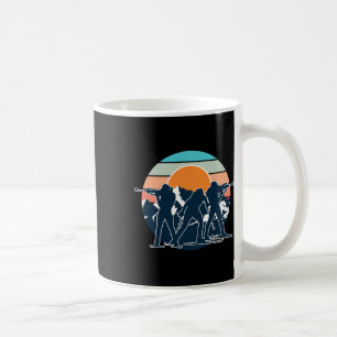 Ein Biathlet Mit Gewehr Und Langlaufski Moti Kaffeetasse