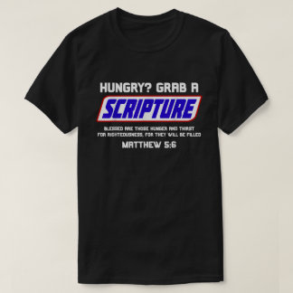 Ein Bibelvers-Shirt mit einer Parodie T-Shirt