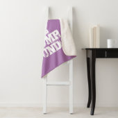 EIN BIDEN MIR, BIS DER TRUMP Sherpa Blanket klingt Sherpadecke (Beispiel)