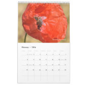 Ein Bienenkalender für 2024 - 11 x 14¼ Zoll Kalender (Feb 2026)