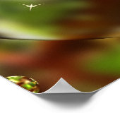 Ein Bienenweltposter Poster (Ecke)