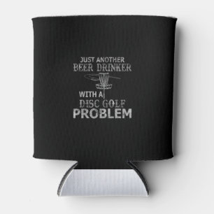 Ein Bier-Drinker mit festgefahrenem Golfproblem Dosenkühler