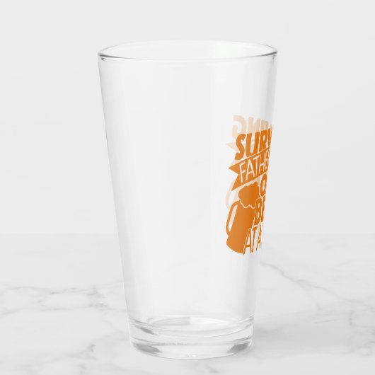 Ein Bier nach dem anderen überleben Glas (Rechts)