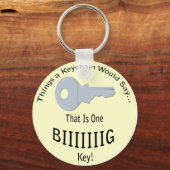 Ein BIG-Key-LT-Schlüsselanhänger Schlüsselanhänger (Vorderseite)