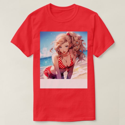 ein Bikini T-Shirt (Design vorne)