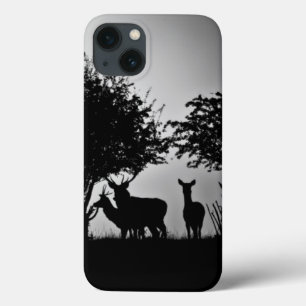 Ein Bild des Nebels einiger Rotwild morgens Case-Mate iPhone Hülle