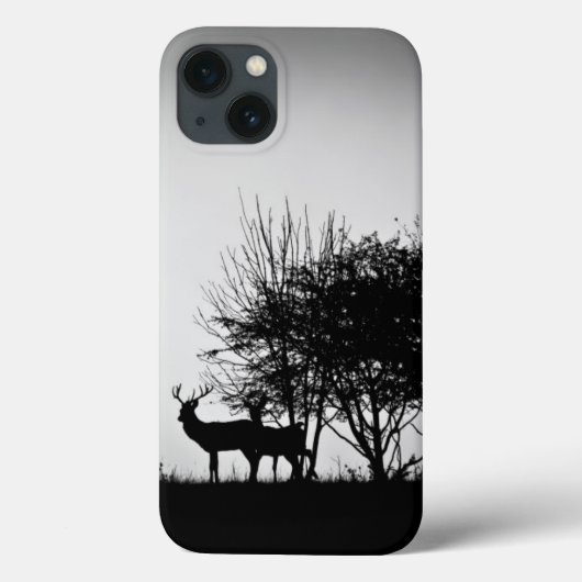 Ein Bild des Nebels einiger Rotwild morgens Case-Mate iPhone Hülle (Rückseite)