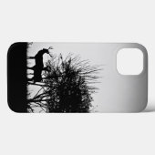 Ein Bild des Nebels einiger Rotwild morgens Case-Mate iPhone Hülle (Rückseite (Horizontal))