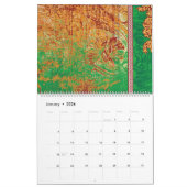 ein Bild eines grünen Feldes mit orangefarbenem Ra Kalender (Jan 2026)