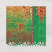 ein Bild eines grünen Feldes mit orangefarbenem Ra Treuekarte (Rückseite)