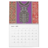 ein Bild eines Schals mit einem Design darauf Kalender (Mär 2027)