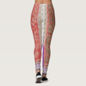 ein Bild eines Schals mit einem Design darauf Leggings (Rückseite)