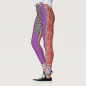 ein Bild eines Schals mit einem Design darauf Leggings (Links)