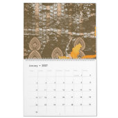 ein Bild mit gelben Blumen. Kalender (Jan 2027)