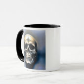 Ein Bild von einem Totenkopf, der überhaupt nicht Tasse (Vorderseite Links)