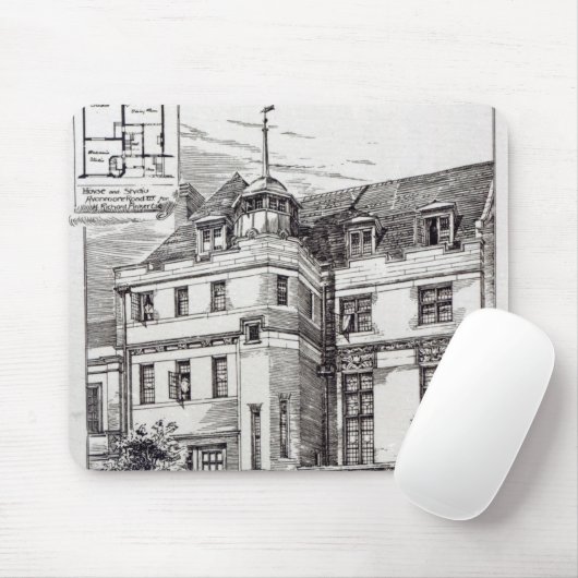 Ein Bildhauer-Studio, 1892 Mousepad (Mit Mouse)