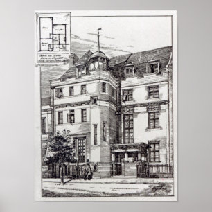 Ein Bildhauer-Studio, 1892 Poster