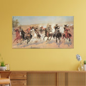 Ein Bindestrich für das Holz, 1889 Leinwanddruck (Insitu (Wohnzimmer))