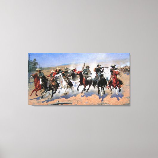 Ein Bindestrich für das Holz Leinwanddruck (Vorderseite)