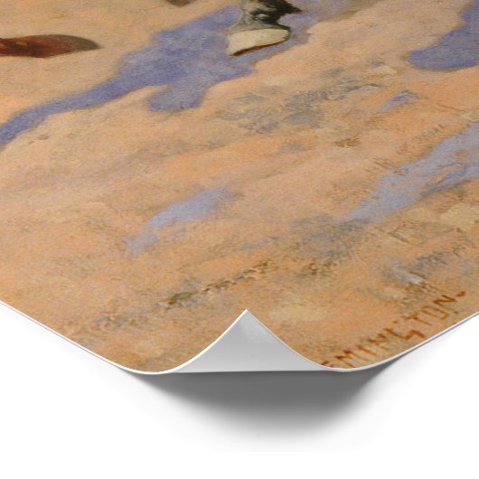 Ein Bindestrich für Holz Poster (Ecke)