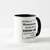 Ein Biostatistiker zu sein ist einfach, biostatisc Tasse (VorderseiteRechts)