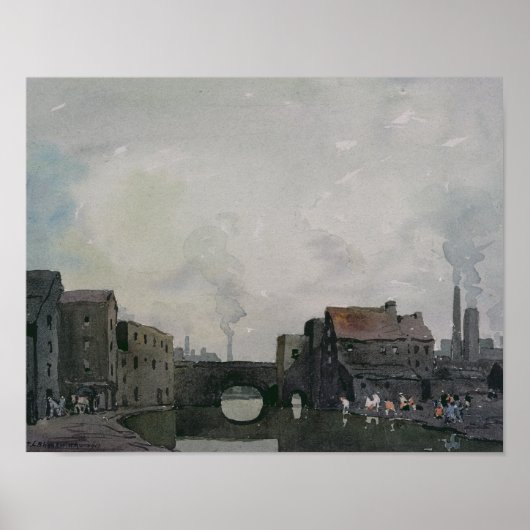 Ein Birmingham-Kanal Poster (Vorne)