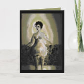 Ein Birnenkörper Karte (Vorderseite)