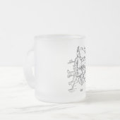 Ein Bisque Walk Mattglastasse (Vorderseite Links)