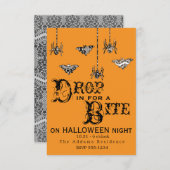 Ein Biss - Eleganter Spider Einladung (Vorne/Hinten)