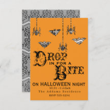 Ein Biss - Eleganter Spider Einladung