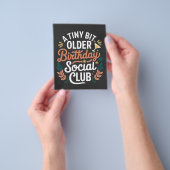 Ein bisschen älter als Geburtstagskklub Flyer (Gruppe)