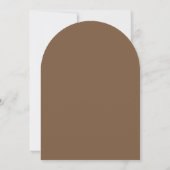 Ein bisschen älter Espresso Martini gestreifter Ge Einladung (Rückseite)